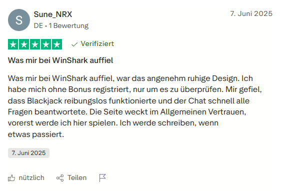 WinShark Casino Interface 5